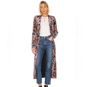 House of Harlow x Revolve Velvet Duster